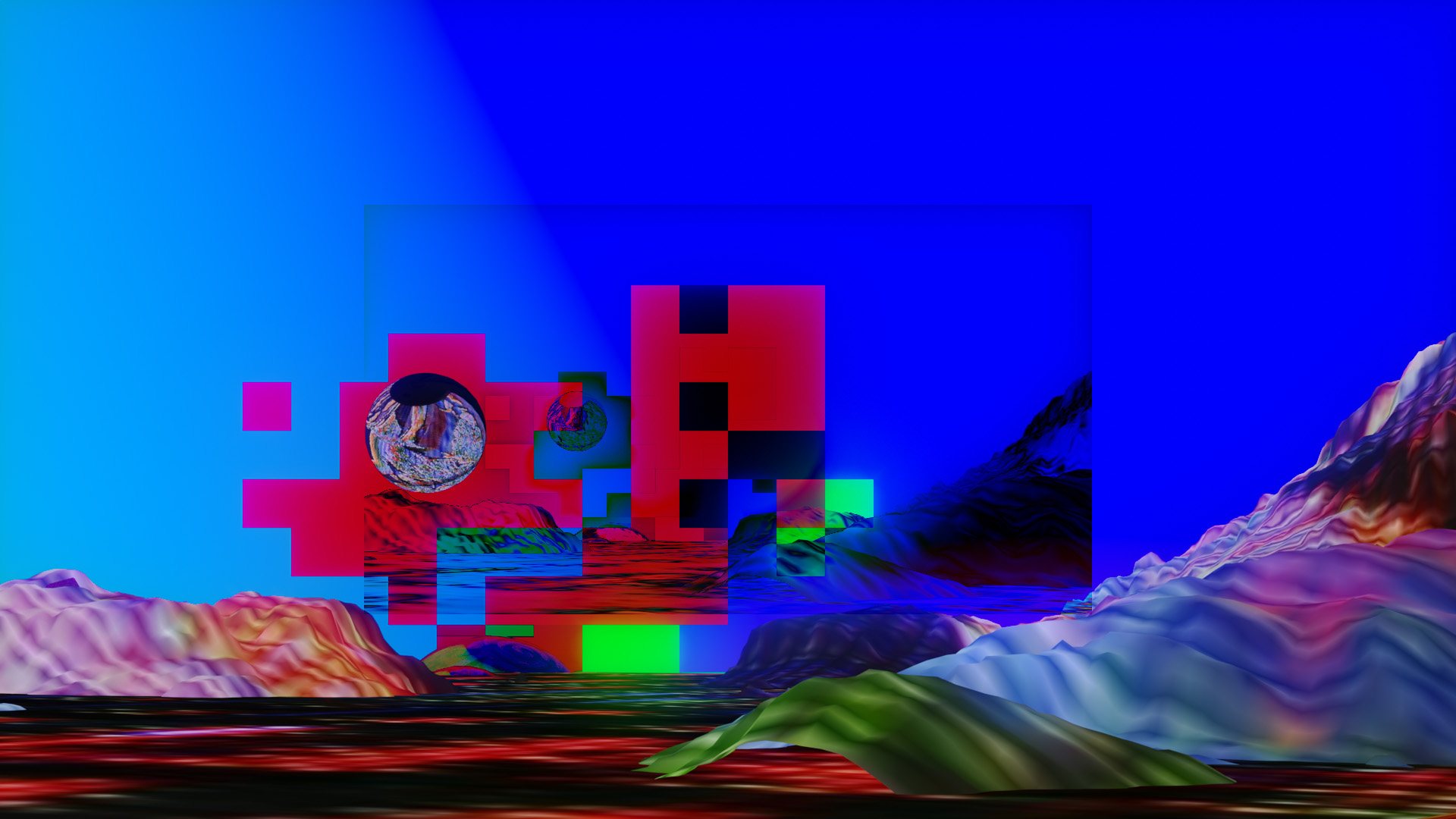 Sky Goodman - Accidental Pixels 32 The Landscape Dreaming of Itself